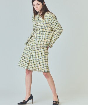  チュールヤーンツイードパンツ