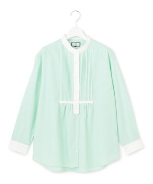  【WOMEN】コットンタイプライター ブラウス