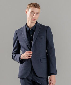  ウーブンジャガード　テーラードジャケット