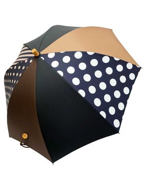  【UVカット95%以上】【UPF50＋】プラスリング レディース向け 晴雨兼用（長ショート） BRN T1332