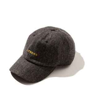  【J.PRESS ORIGINALS】Lambs Tweed Logo Cap