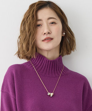  ランダムリング ネックレス