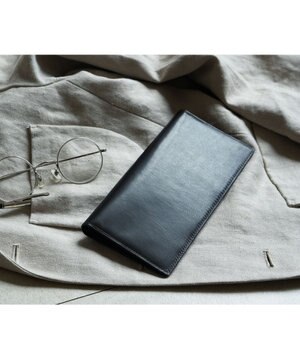  スクエアウォレット キップレザー長財布