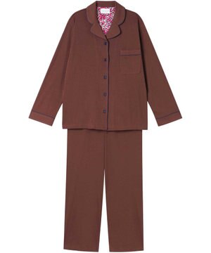  【綿100％】フライスパジャマ　ＭＡＤＥ　ＷＩＴＨ　ＬＩＢＥＲＴＹ　ＦＡＢＲＩＣ