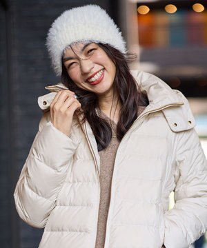  シャギーニット帽