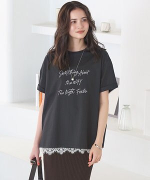  【SLOW/一部店舗限定】ヴィンテージライク ロゴ Tシャツ