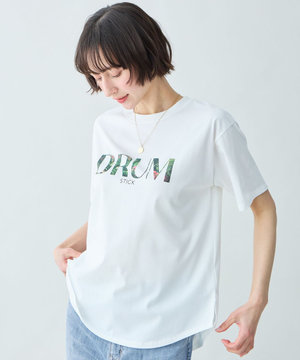 アソートロゴラウンドヘムTシャツ