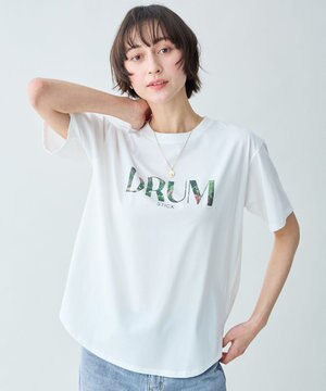  アソートロゴラウンドヘムTシャツ
