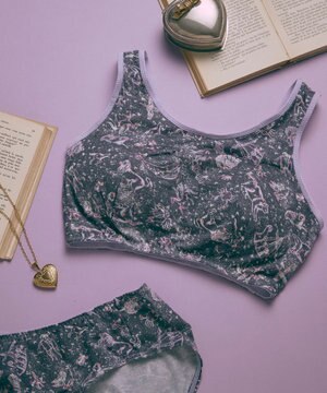  MADEWITHLIBERTYFABRICナイトアップブラ