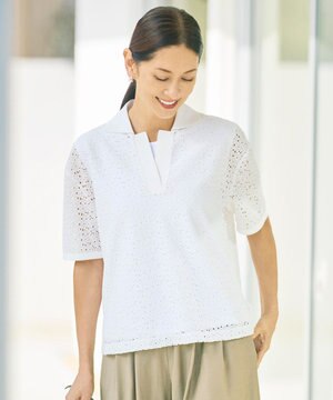  【カタログ掲載】ラッセルレースジャージー トップス