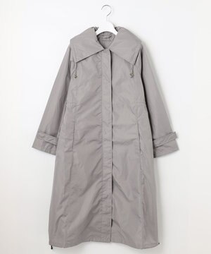  【ロング丈】LIGNAGGIO ギャザーロングレインコート