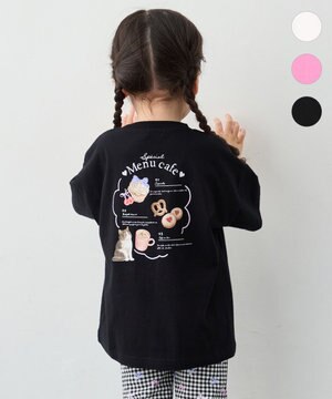  【綿100%】バックプリント オーバーサイズTシャツ