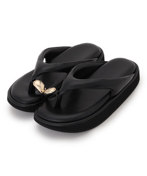 レザータッチトング サンダル