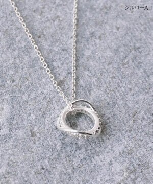 【安田美沙子さん着用】シルバータイニーネックレス