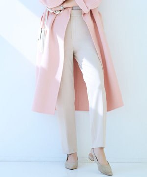 【VERY掲載】TRストレッチギャバ テーパード パンツ