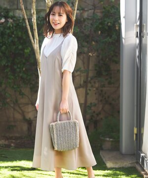  【低身長企画】フレアキャミソール ワンピース