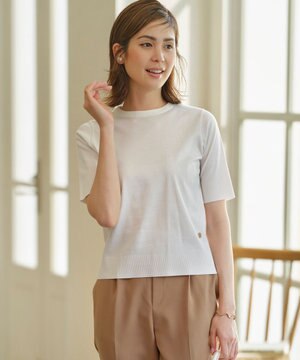  【WEB限定】セーターマシーン 半袖ニットTシャツ