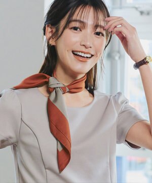  【小倉優子さん着用・選べる柄タイプ】大判スカーフ