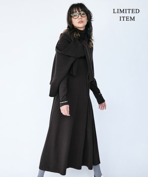  【WEB限定・洗える】 ヴィスコースハイゲージ ワンピース