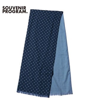  【J.PRESS ORIGINALS】Cotton Wool W-Face Dot Stall
