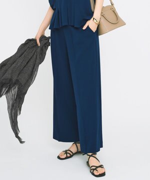 【カタログ掲載・セットアップ対応・接触冷感・UVカット・吸水速乾・抗菌防臭・洗える】ハイカウントモクロディ パンツ