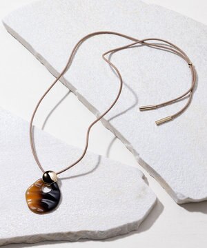  【Oggi4月号掲載】ラウンドホーン ネックレス