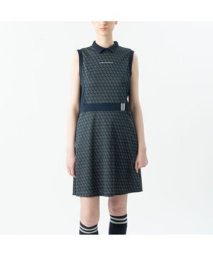  モノグラム柄ノースリーブワンピース ZHG-W6S7b 85221
