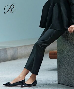  【R(アール)】ウールトロストレッチ スティック パンツ