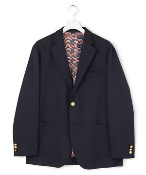 【UNISEX】シングルブレザー / 3B / 金釦 / 背抜き
