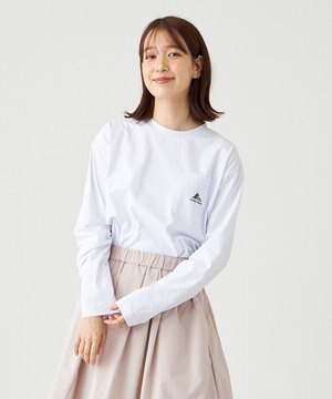  【UVカット・吸水速乾・ストレッチ・軽量 】刺繍ポケットＴシャツ（S・Mサイズ）