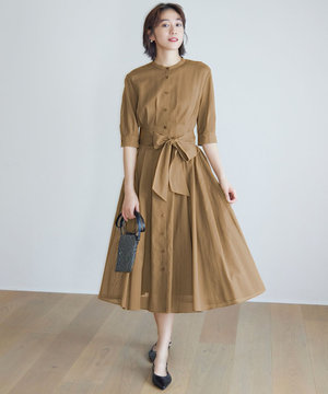 【洗える】シアー ドレス