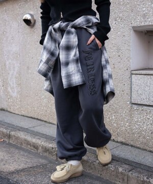  【セットアップ対応/ウエストゴム】グラフィックスウェットパンツ