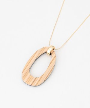  リバーシブルオーバール ネックレス