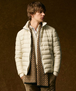  【リバーシブル】ダイヤパターンＷフェイス ストール