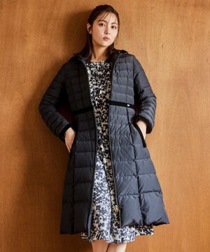 【WEB限定カラーあり・洗える】COSMIC BLANKET ロングダウンコート