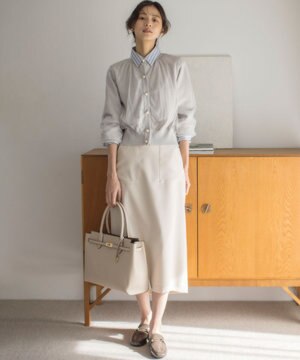  【WEB限定】オシャクロスタイト スカート