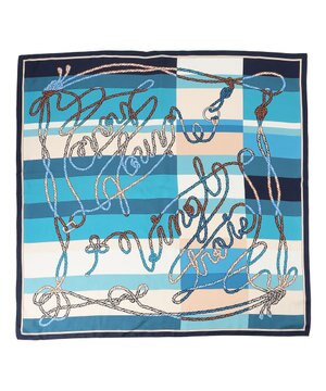 スクエア シルク スカーフ