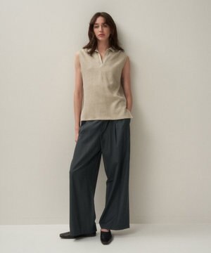  LINEN JERSEY | ポロタンクトップ