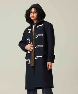 【UNISEX】メルトンダッフルコート