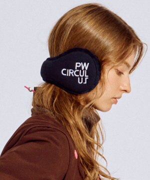  【UNISEX】WAVY ロゴイヤーマフ