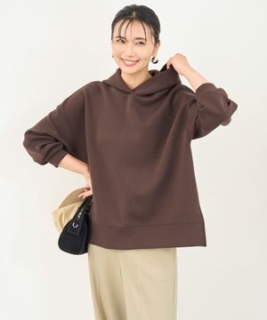 BEAUTY FORM JERSEY サイドZIP フーディ