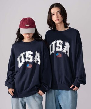 【2025年秋冬新作/SMLXLサイズ展開/ユニセックス着用ITEM】アソートグラフィックプルオーバー