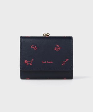  カラードゥードゥル ３つ折りがま口財布