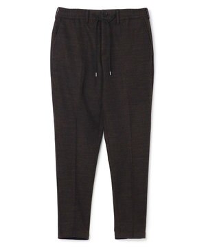  【WEB・一部店舗限定】【ストレッチ】 ウールドビージャージー　ドロスト付テーパードパンツ / PEGG CONVERTIBLE