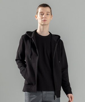  新色追加【オリジナル素材/シワになりにくい】ライトタックジャージー ジップアップパーカー