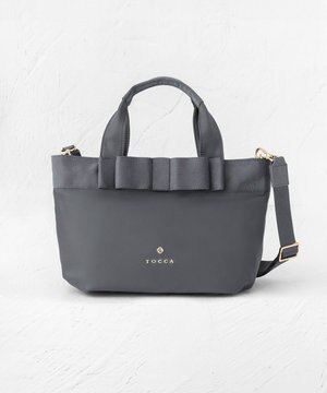  【新色登場・大人百花掲載】RIBBON BRICK TOTE M トートバッグ M