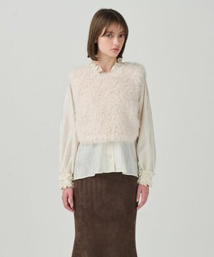  ショートファーベスト