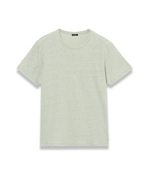 【洗える】リネンジャージー　ティーシャツ