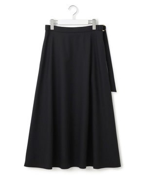  【VERY10月号掲載】メリノウールサテン スカート