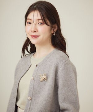  フルールビジュー調 ブローチ